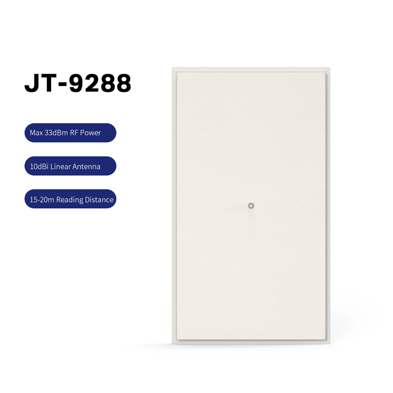 Industrijski UHF RFID čitač JT-9288 podržava očitavanje na udaljenosti do 20 metara u skladištima.
