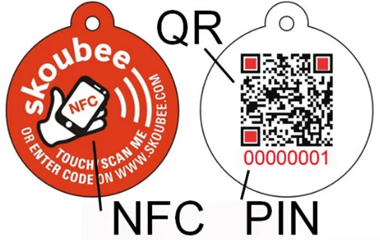 Ova slika prikazuje kvadratne RFID identifikacione oznake za kućne ljubimce u različitim veličinama koje podržavaju fleksibilnu štampu rasporeda i stabilno pričvršćivanje na ogrlice.