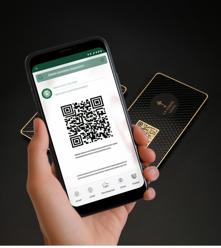 Digitalni nonijus koji meri standardnu debljinu članske kartice teretane kako bi se osigurala usklađenost sa globalnim hardverskim specifikacijama pametnih kartica.