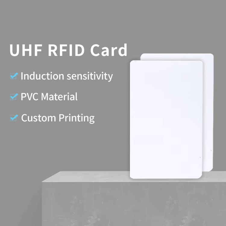 Čiste profesionalne bele neštampane UHF RFID kartice namenjene su pouzdanom praćenju podataka i upravljanju imovinom na velikom dometu.