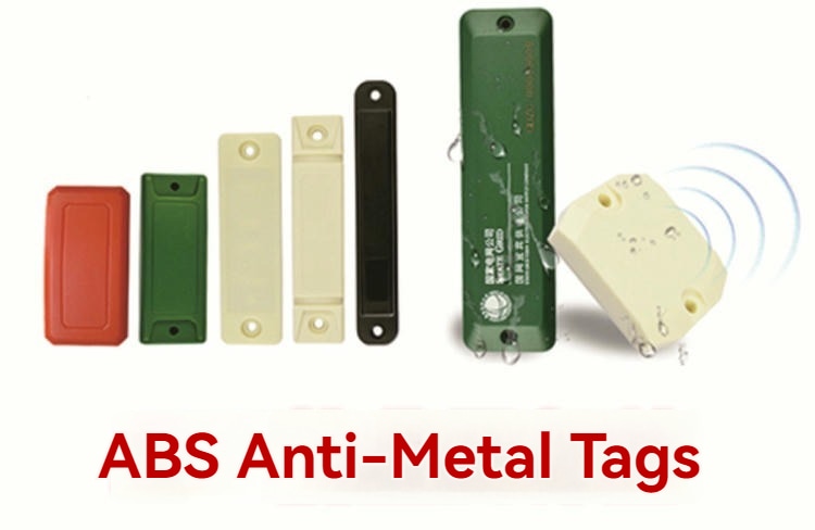 Ova slika prikazuje kompaktne ABS RFID oznake za metal za komponente izdržljivog metalnog kućišta za primene ABS RFID oznaka za metal.