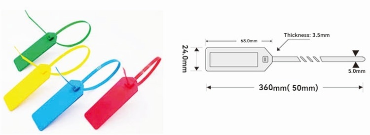 Ova slika prikazuje višekratne RFID vezice za praćenje kablova sa lepljivom podlogom za primene RFID vezica za kablove.