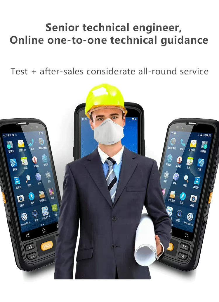 hc710s Android skener uključuje sveobuhvatne opcije povezivanja kao što su dvopojasni WiFi i Bluetooth i 4G LTE velike brzine.