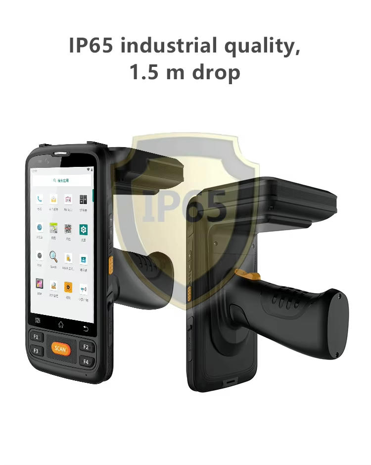 Osoblje koristi zadnju kameru od trinaest megapiksela hc720s android skenera za snimanje vizuelnih dokaza o oštećenoj robi tokom revizije zaliha.