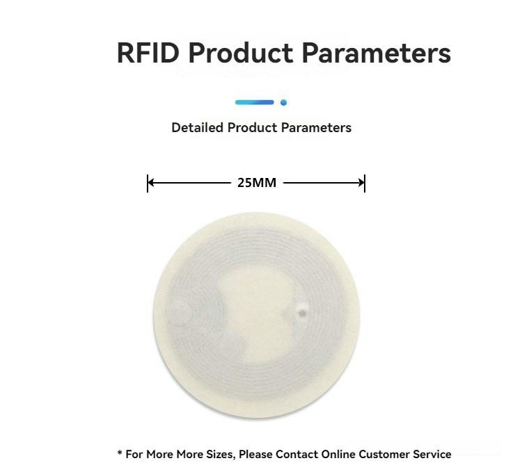 Fotografija proizvoda HF RFID nalepnice za fascikle za praćenje arhive koja prikazuje industrijsku primenu u kategoriji HF RFID nalepnica.