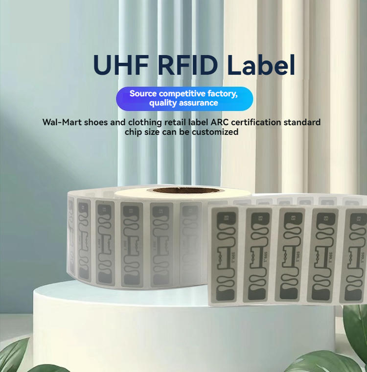 Bezbedne UHF RFID oznake za pristup događajima prikazane iz jasne perspektive beskontaktnog plaćanja za primene UHF RFID oznaka.