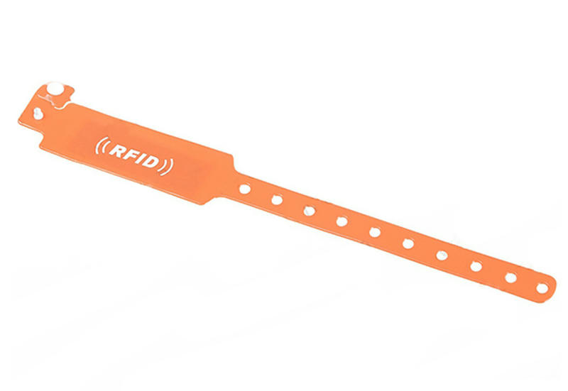 Živahna žuta PVC RFID narukvica za noćni život PVCW51 sa fleksibilnom konstrukcijom za udobno nošenje tokom cele noći na klupskim događajima.