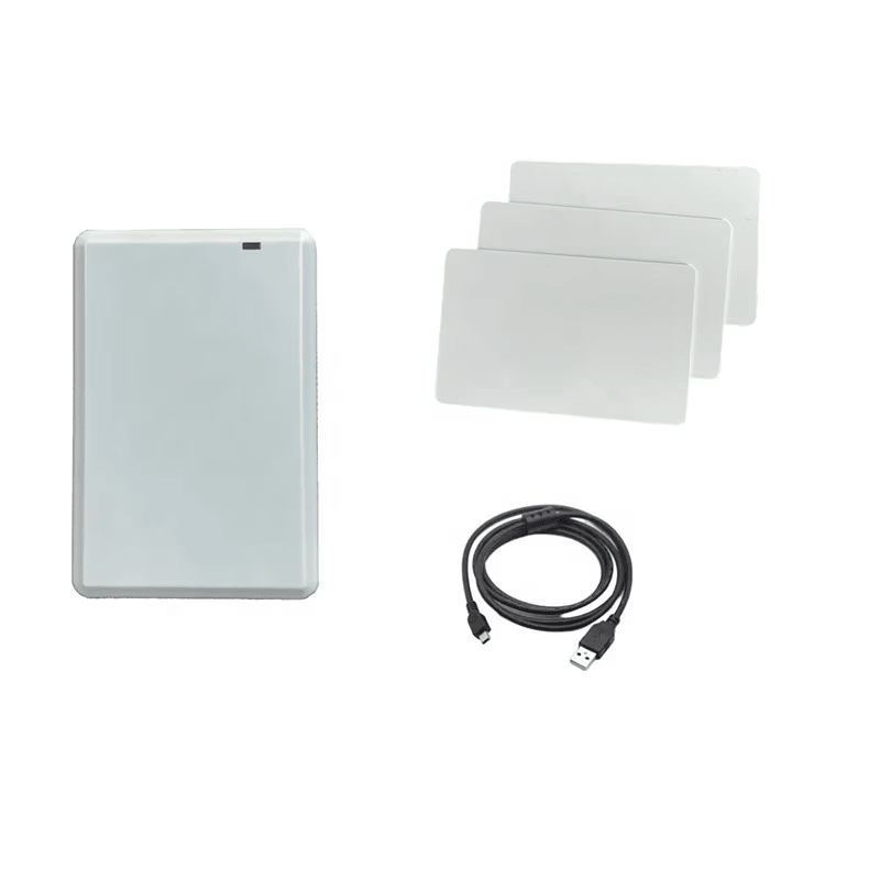 Ilustracija koja prikazuje režim USB emulacije tastature na ZT-RY-105 koji šalje podatke RFID oznake direktno na bilo koji aktivni kursor.