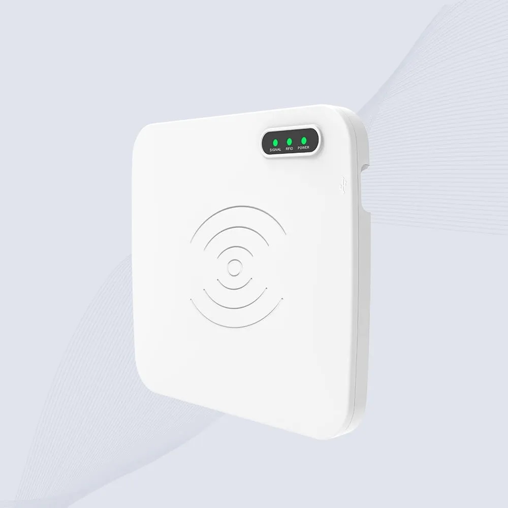 Grafikon performansi koji prikazuje osetljivost CK-D1L RFID čitača i stabilnu izlaznu snagu zasnovanu na naprednoj tehnologiji Impinj R500 platforme.