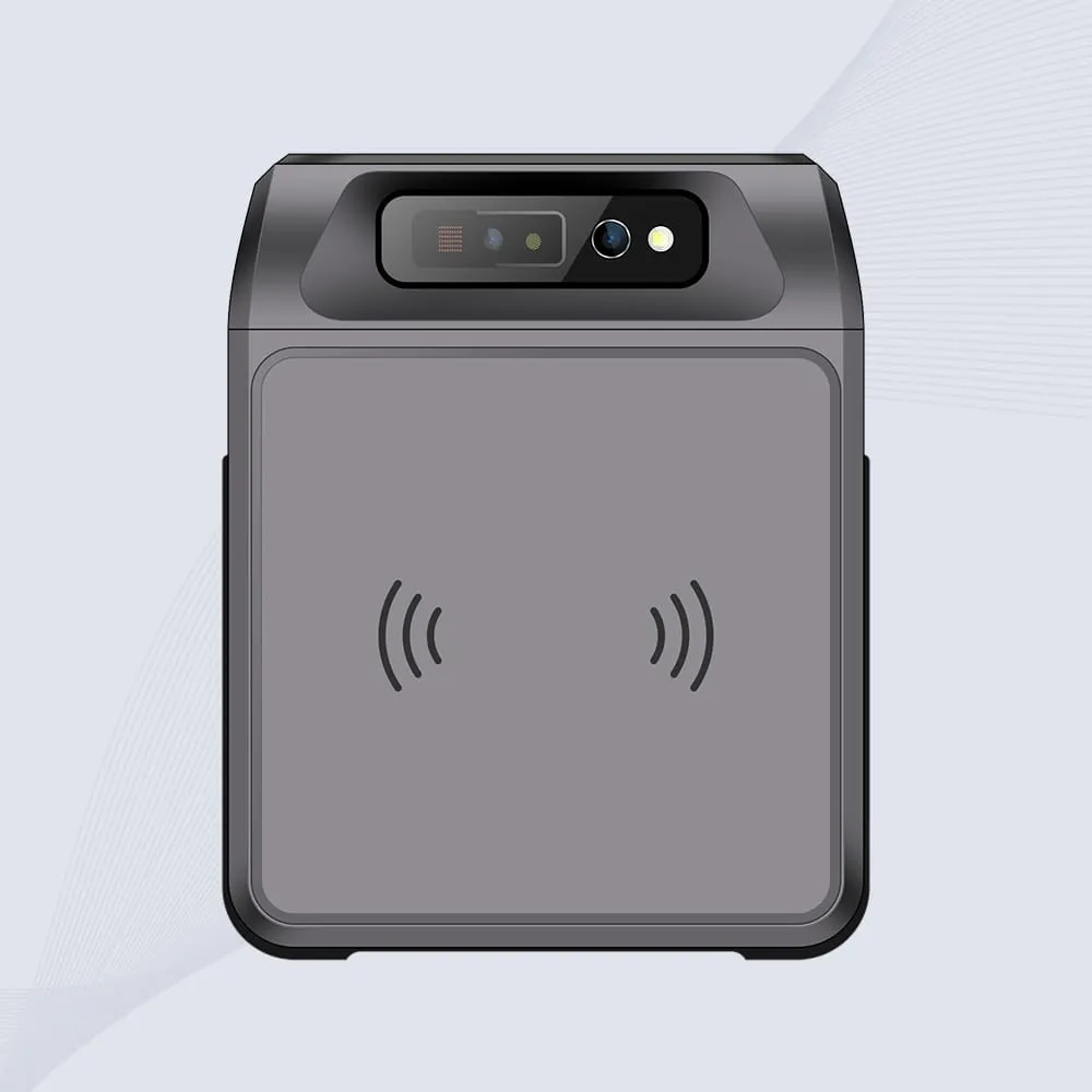 CK-B4 čitač RFID velikog dometa pruža mogućnost dubinskog čitanja oznaka kroz gusto zbijene palete i teške ambalažne materijale.