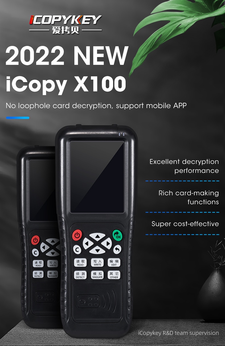 Tehnički dijagram icopy-X100 koji ilustruje strateški raspored zona dualne indukcije za čitanje kako bi se eliminisale mrtve tačke signala.