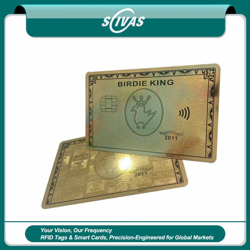 Metalne NFC kartice po meri za siguran VIP pristup