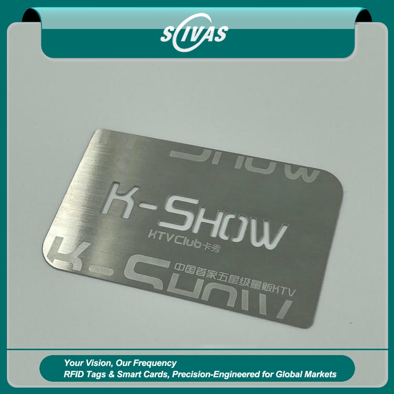 Metalne RFID kartice za beskontaktne IC programe