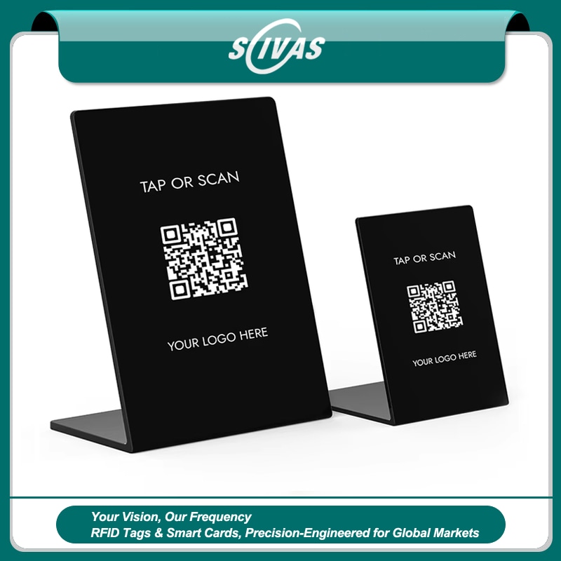 NFC stalci sa QR rezervom za dvostruki pristup