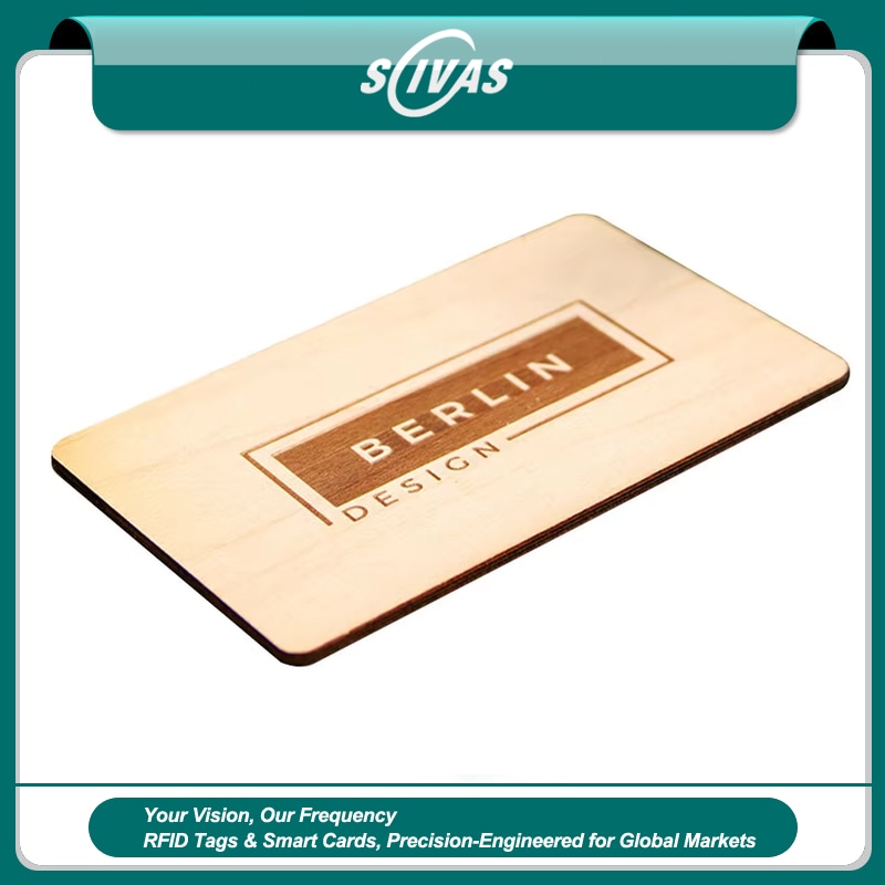 NTAG216 drvene NFC kartice za korporativne događaje