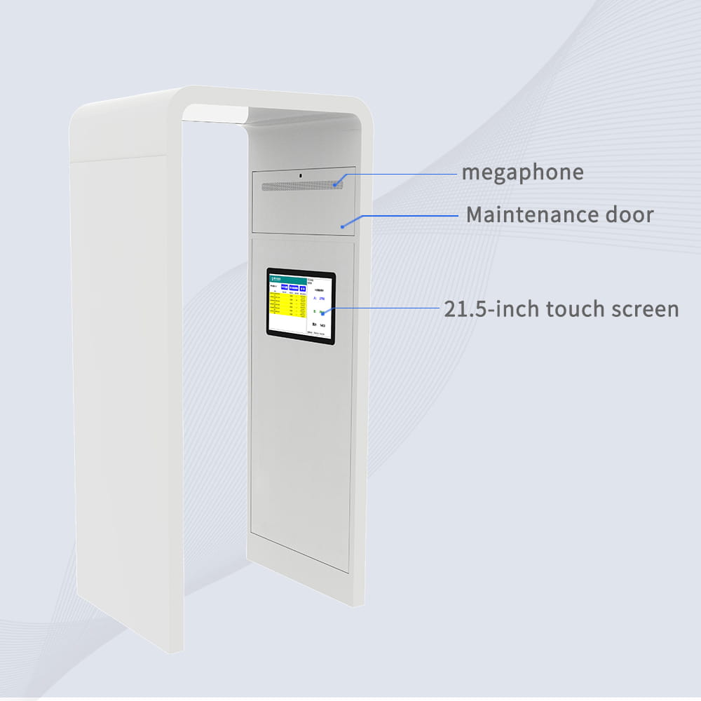 Ovaj vrhunski RFID lučni portal protiv krađe CK-T8 koristi napredni protokol EPC C1G2 za brzo prepoznavanje više predmeta na prometnim ulazima.