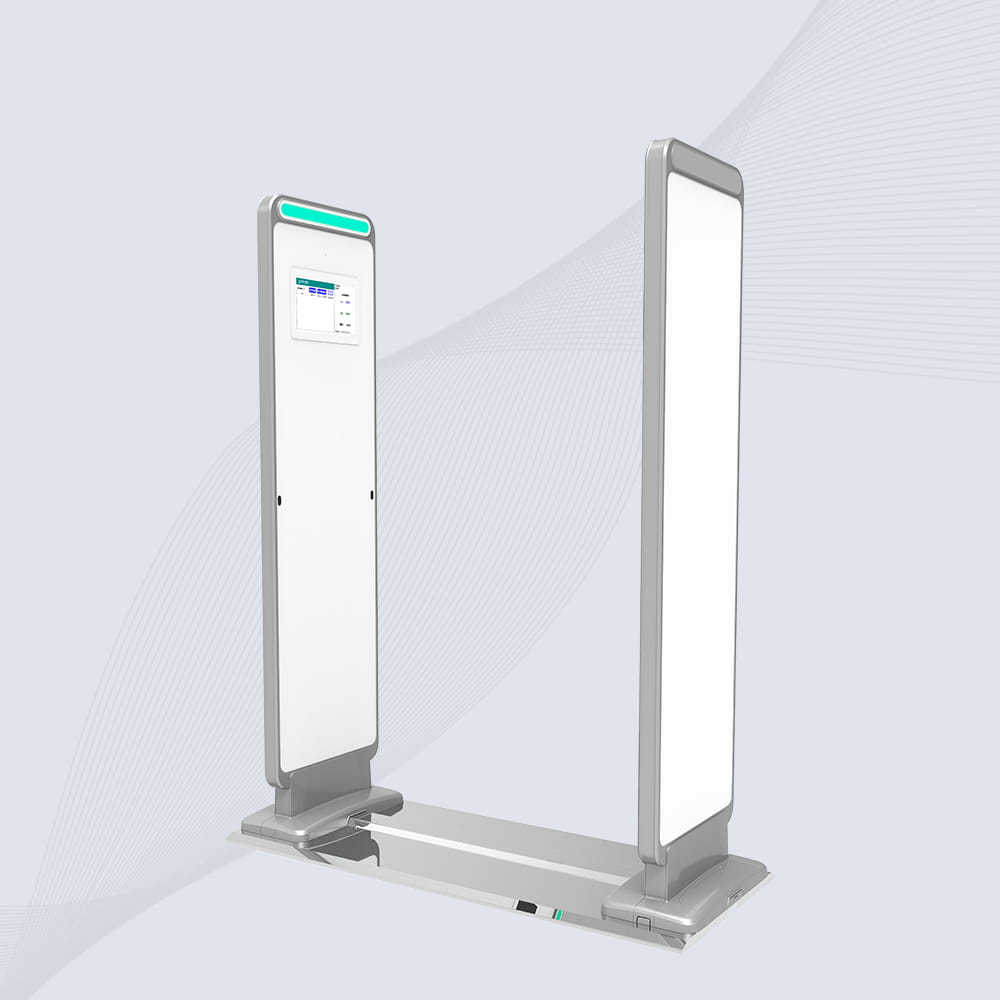 Dijagram koji prikazuje fleksibilne opcije umrežavanja uključujući Ethernet WiFi i 4G LTE za CK-T4 sistem skenera prolaza.