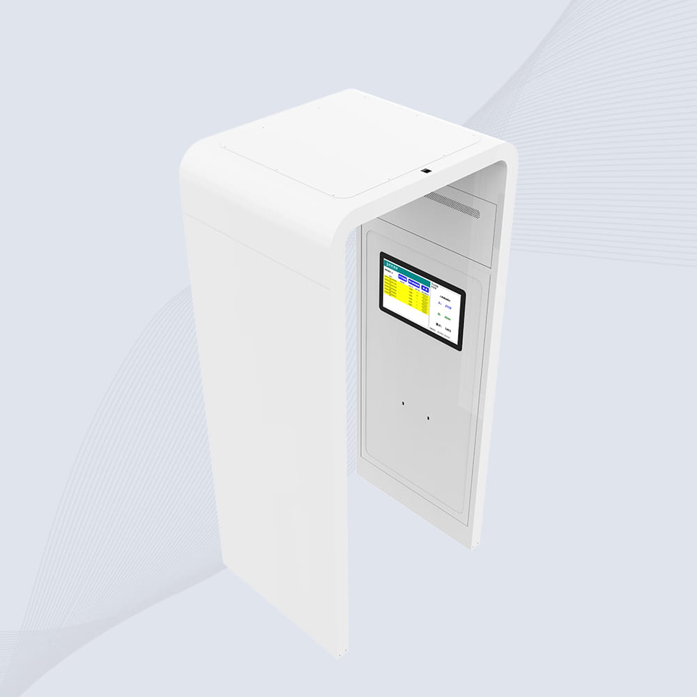 Industrijski RFID portal CK-T8 je instaliran u skladišnom okruženju za automatsko upravljanje praćenjem sredstava velikih razmera i identifikacijom paleta.