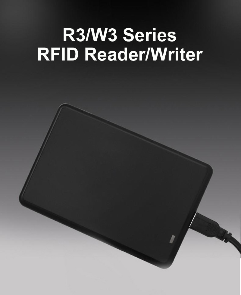 Ova slika prikazuje pristupni kontrolni čitač za IC kartice na 13.56MHz za aplikacije sigurne pristupne kontrole kod 13.56MHz HF RFID čitača.