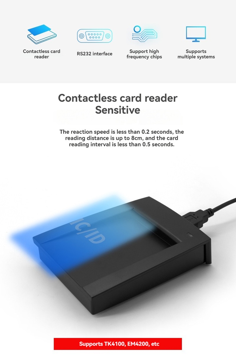 Snimak iz blizine konektora serijskog porta na R11D RFID čitaču pokazuje njegovu pogodnost za RS serijske komunikacione sisteme.