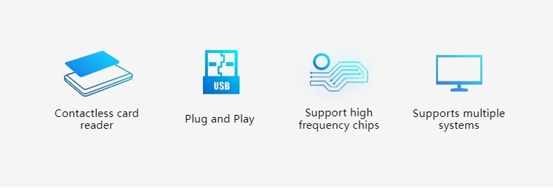 Tehnički dijagram koji ilustruje USB interfejs i višeprotokolarnu komunikaciju W10Q stonog čitača
