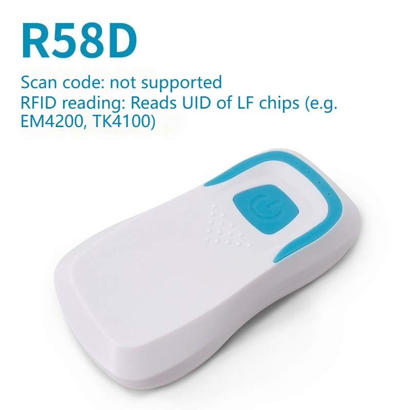 125KHz LF RFID čitači za mobilno prikupljanje UID prikazani iz perspektive jasnog poređenja proizvoda za 125KHz LF RFID aplikacije.