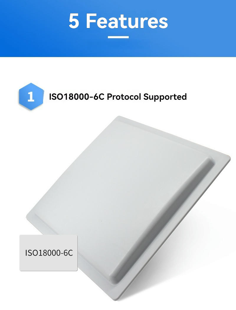 R16-12DB RFID čitač integrisan u fabričku proizvodnu liniju za automatizovano praćenje proizvodnog procesa.