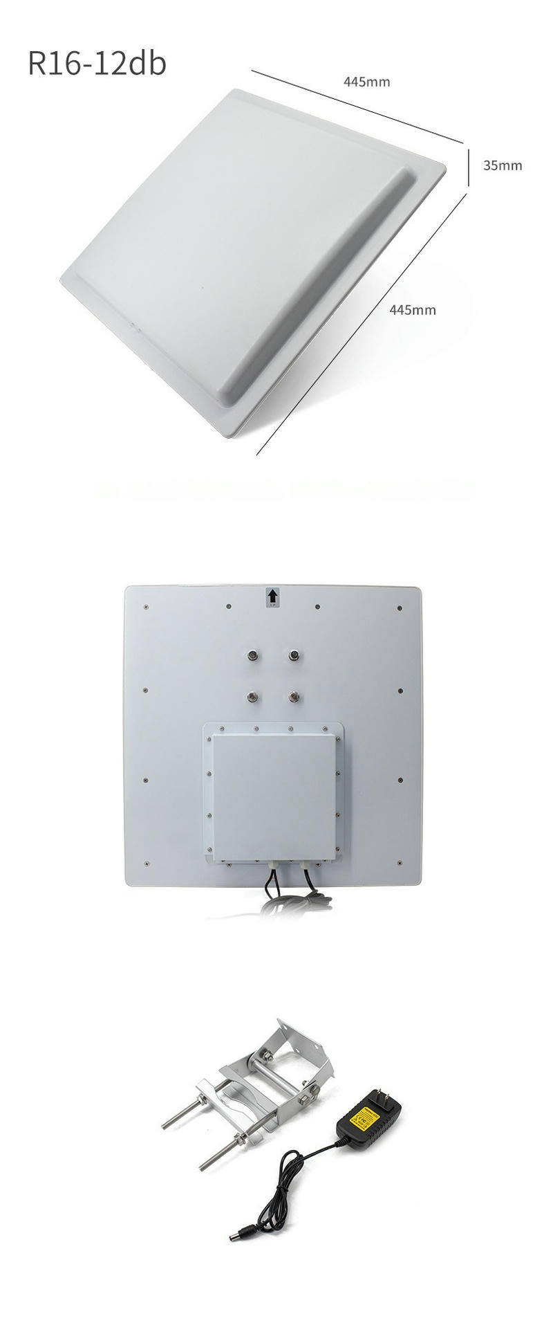 Profesionalno zaštitno pakovanje za R16 seriju integrisanog čitača obezbeđuje bezbednu međunarodnu dostavu i lako raspakivanje.
