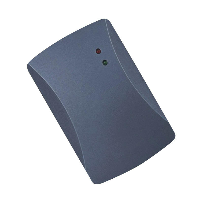 Instaliran RFID čitač kartica D10 serije montiran pored dovratnika koji prikazuje njegov čist i profesionalan izgled