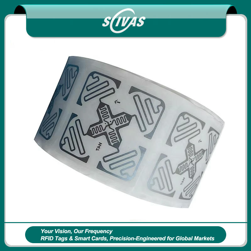 UHF RFID samolepljive etikete širine 44 mm