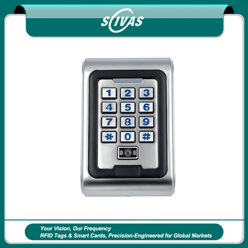 Metalni Q30-CQ QR terminal za aplikaciju, karticu i lozinku