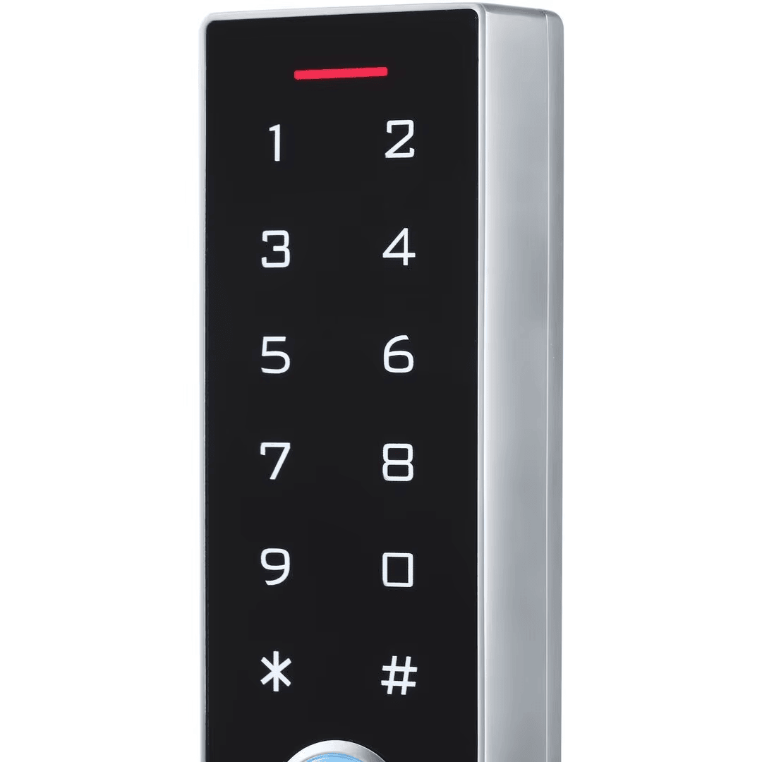 Ova slika prikazuje IP68 terminal sa otiskom prsta za Wiegand vrata i ističe priključnu klemu za primene iz kategorije Biometrijski terminali za kontrolu pristupa.