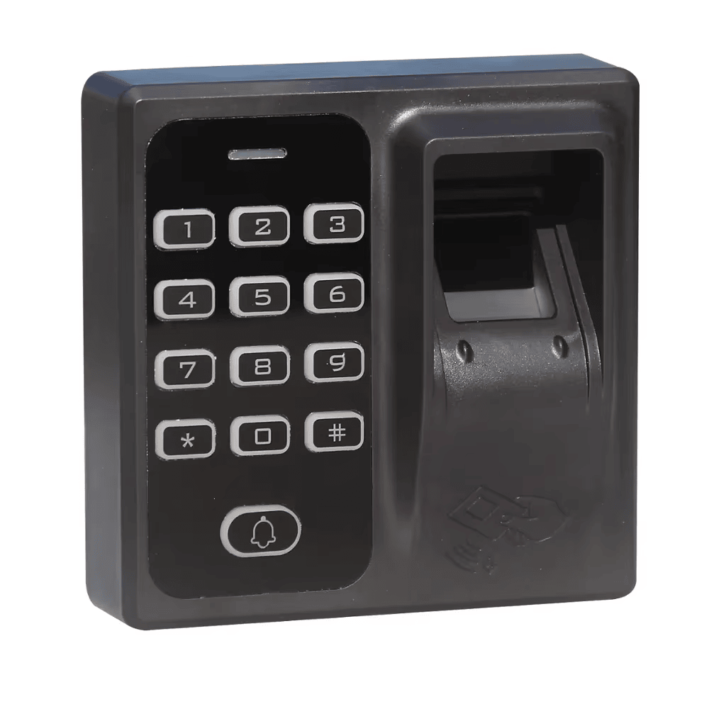 Fotografija proizvoda Samostalni RFID kontroler sa otiskom i Wiegand izlazom sa naglaskom na vodootporno kućište za projekte iz kategorije Biometrijski terminali za kontrolu pristupa.