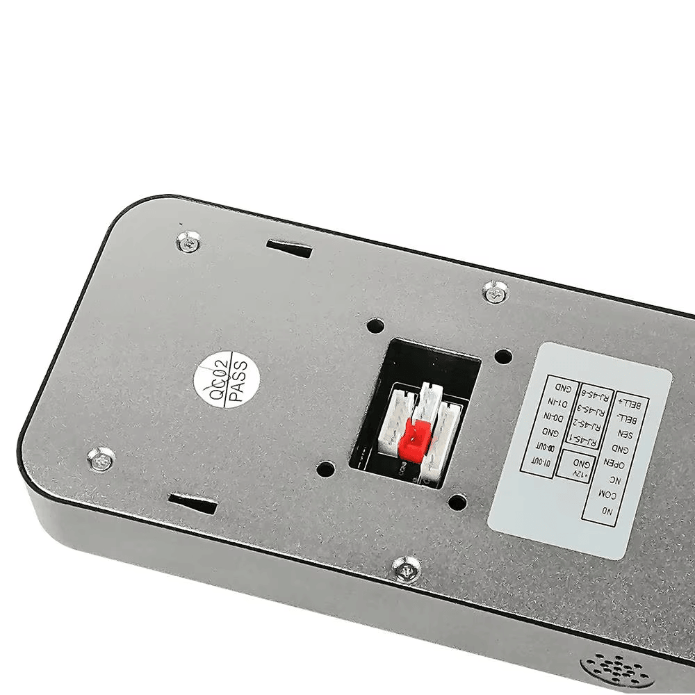 Fotografija proizvoda WiFi terminal za lice i evidenciju rada za 5000 korisnika sa prikazom dizajn za zidnu montažu za kupce koji porede rešenja iz kategorije Biometrijski terminali za kontrolu pristupa.