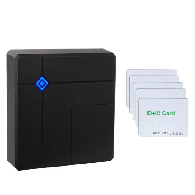 Bela verzija RFID pristupnog čitača 331 ima čist minimalistički dizajn pogodan za savremene kancelarije i stambene prostore.