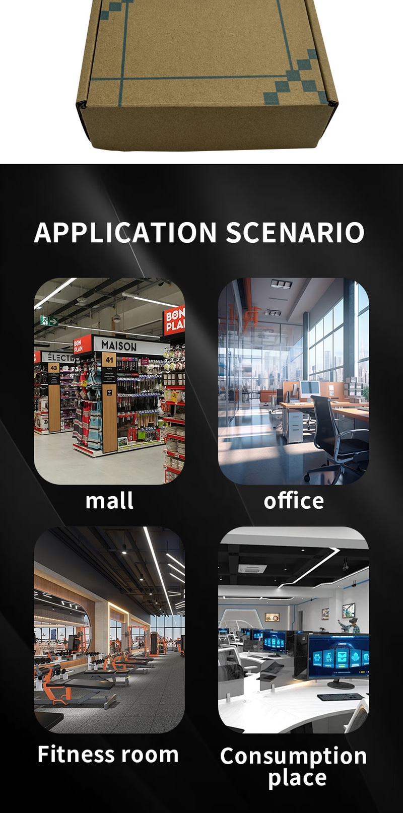 Industrijski QR RFID pristupni čitač za bezbedan ulaz prikazan sa prilagođenom štampom kartica za kupce koji upoređuju rešenja QR kod pristupnih čitača.