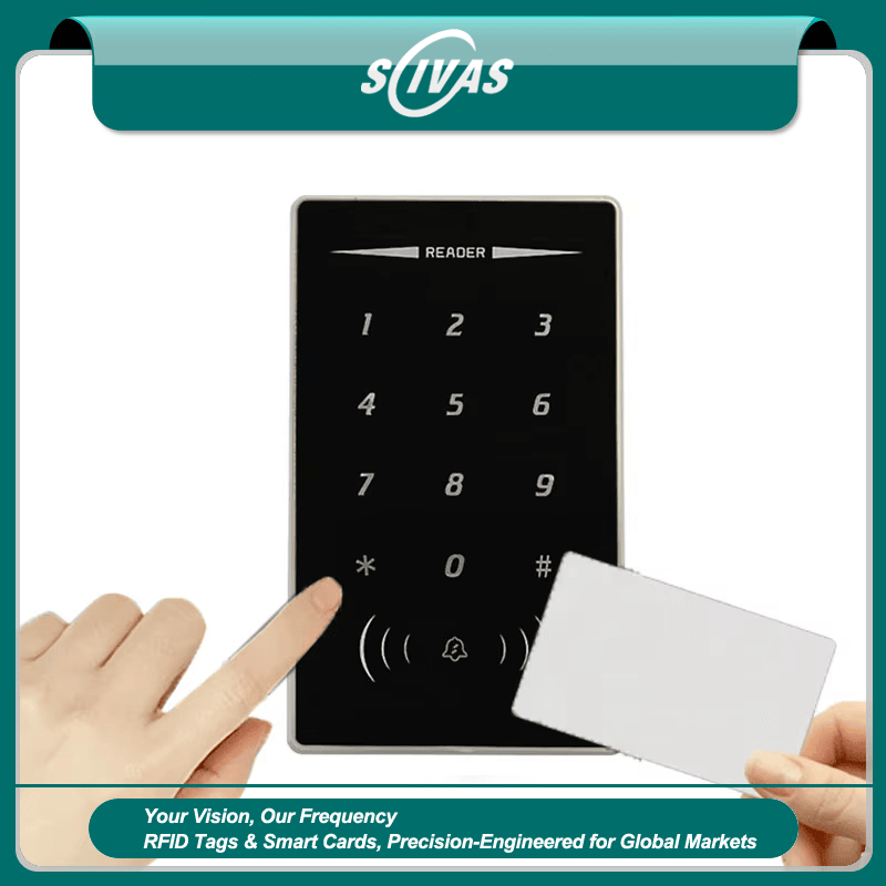 IP68 komercijalni RFID pristupni čitač sa tastaturom