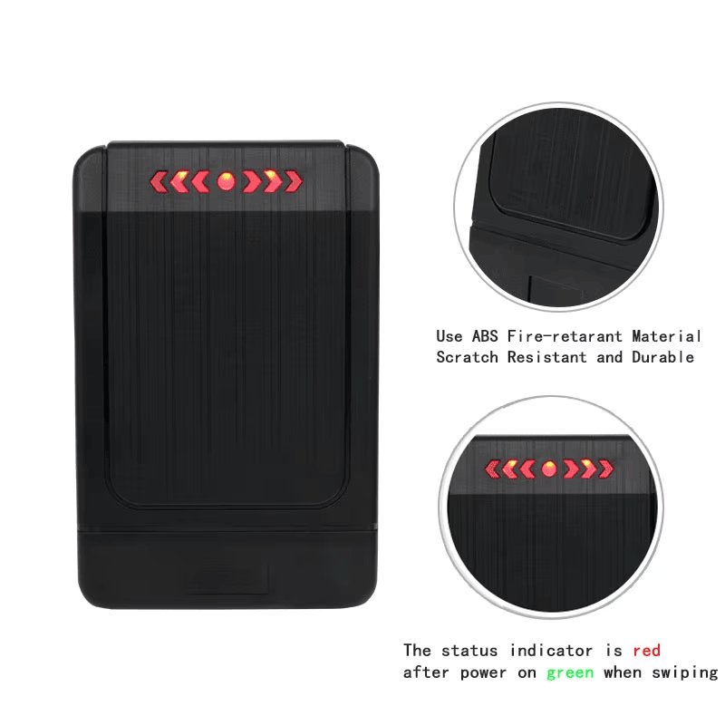 Fotografija proizvoda IP68 LF RFID čitač za pristup okretnim rampama sa prikazom priključnu klemu za kupce koji porede rešenja iz kategorije RFID čitači za kontrolu pristupa.