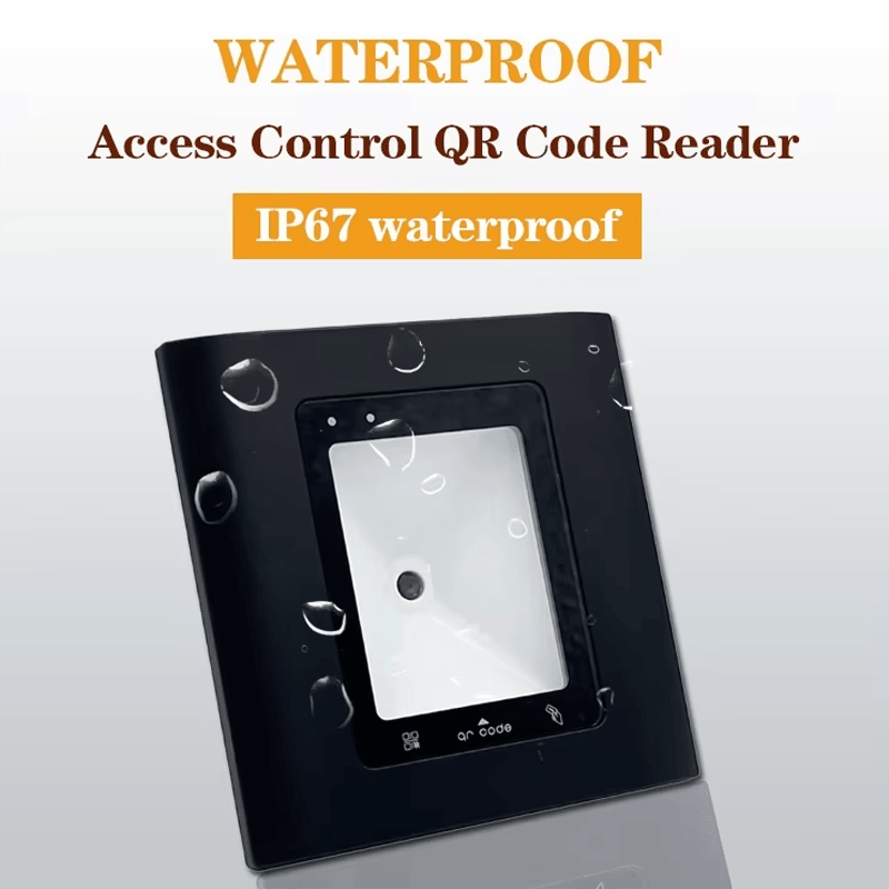 Fotografija proizvoda Brzi QR RFID skener za kontrolu pristupnih tačaka sa naglaskom na štampu kartica po meri za projekte iz kategorije QR čitači za kontrolu pristupa.