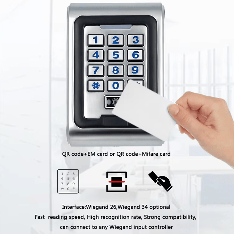 QR skener R30-MF ima plava radna svetla i zelena svetla povratnog signala koja korisnicima jasno pokazuju status
