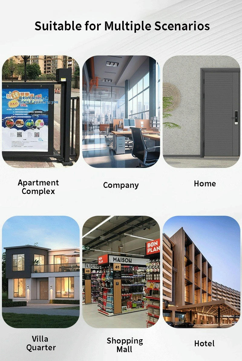 Grafički pregled ističe ključne karakteristike modela ZY-QR703, kao što su prepoznavanje barkoda, NFC podrška i širok opseg ulaznog napona