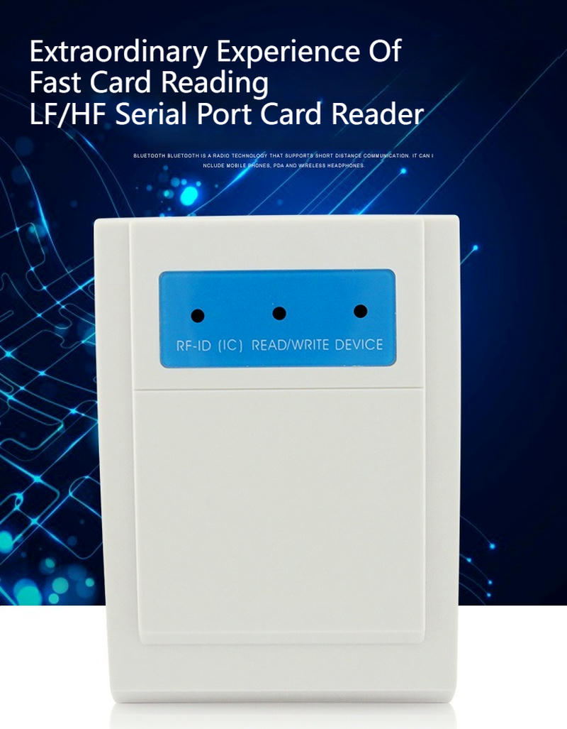 Tehnički crtež prikazuje ukupne dimenzije ka-c10f rfid uređaja kako bi se osiguralo da savršeno odgovara različitim rasporedima pultnog prostora