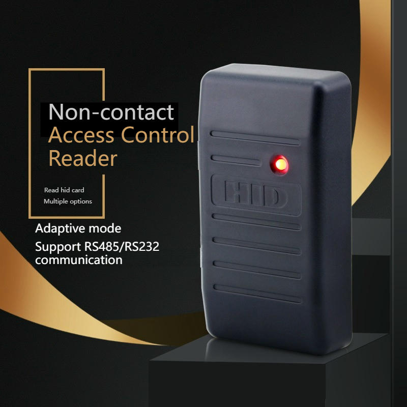 Beskontaktni pristupni terminal za kartice serije KA-HID-6005B pruža veliku osetljivost i pouzdan rad za sisteme bezbednosti vrata poslovnih objekata.