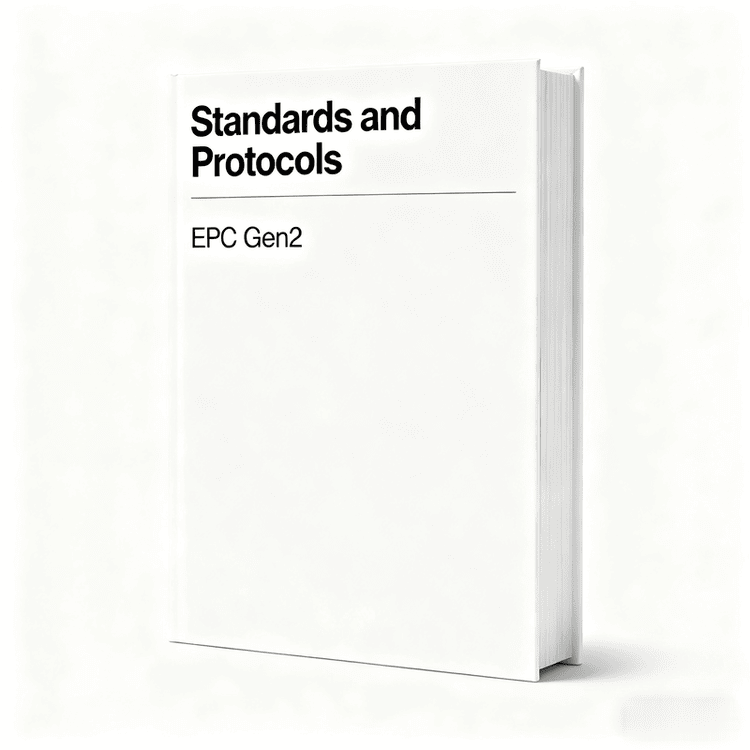 EPC Gen2 tehnički list za UHF RFID sisteme, fotografija proizvoda koja prikazuje beskontaktno skeniranje u kategoriji Standardi & Protokoli.