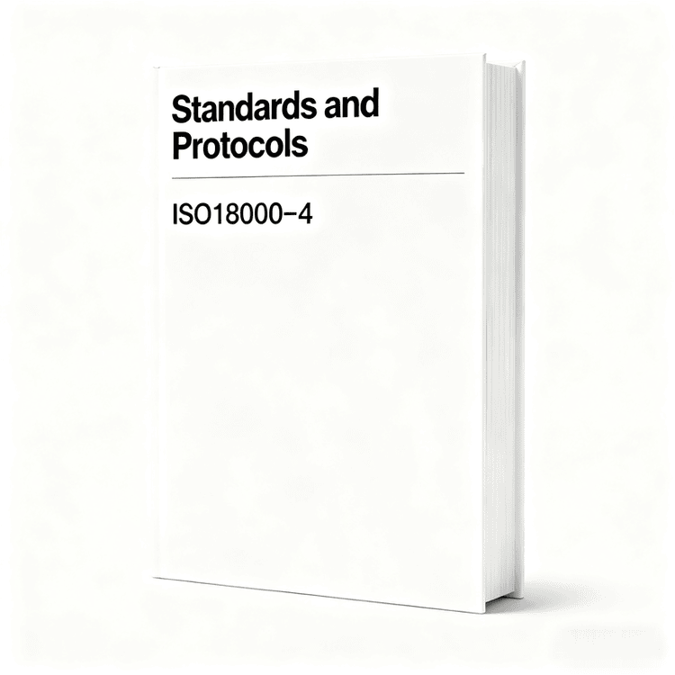 ISO18000-4 Vodič kroz RFID vazdušni interfejs prikazan sa fokusom na beskontaktno skeniranje za projekte standarda & protokola.