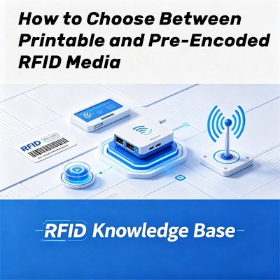 Izbor između RFID medija za štampanje i unapred kodiranih medija