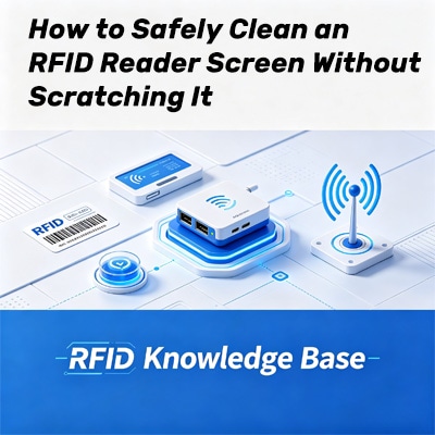 Kako bezbedno očistiti ekran RFID čitača bez ogrebotina