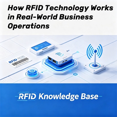 Kako RFID tehnologija radi u stvarnim poslovnim procesima