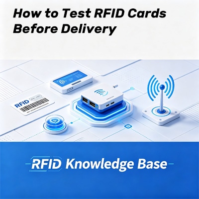 Kako testirati RFID kartice pre isporuke