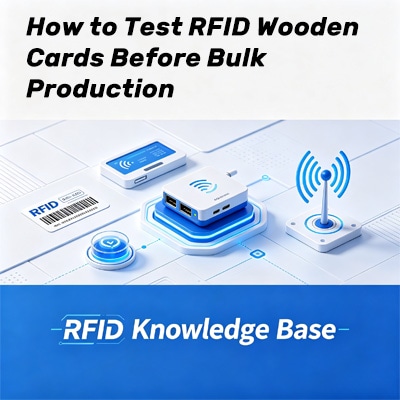 Kako testirati RFID drvene kartice pre serijske proizvodnje